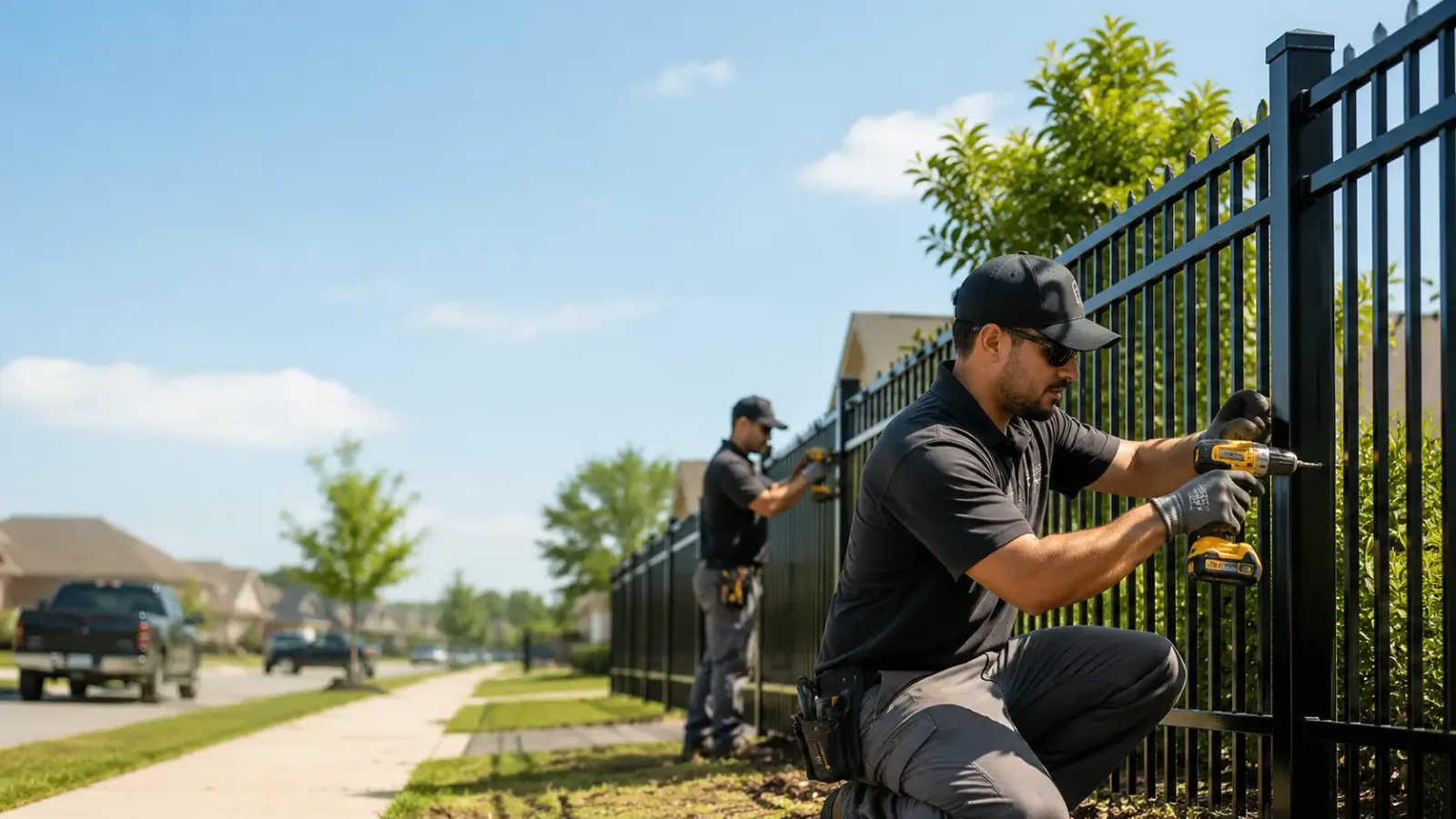 Metal Fence Installation in Marion, CT
